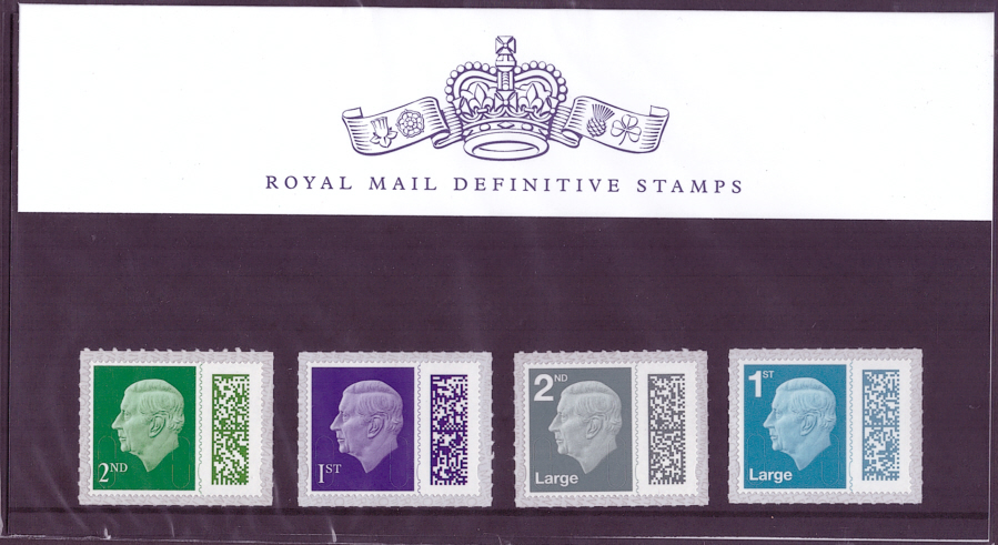 (image for) 2023 King Charles III Definitive Royal Mail Presentation Pack 121